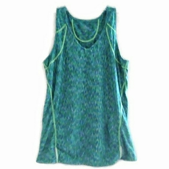 Athleta Tops - 💜2/$20💜Athleta Pop Space Dye Running Tank Medium